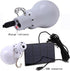 Solar Powered Lamp Remote Control Portable Led Bulb Lights Solar Energy Panel Led Lighting for Camp Tent Night Fishing Emergency Lights Flash 350L...