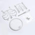 Ddung Doll Stand - Clear Doll Stand For 0.5" To 10" Dolls And Action Figure Stand (3-Pack)...