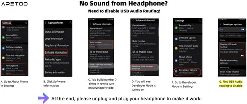 USB C Headphones for Samsung Galaxy S24 Ultra S23 FE S22 S21 A54 Note 20 10+,Magnetic Wired Earbuds Stereo in-Ear USB Type C Earphones with Microp...