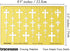 Traceease Multiple Unique Cross Pattern Jewelry Templates Drafting Tools Jewellery Designing Stencils...
