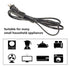 2PCS Synchronous Synchron Motor 50/60Hz AC 100~127V CCW/CW 4W with 7mm Flexible Coupling Connector and 6ft Power Cord Switch Plug for Hand-Made, S...