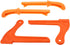 DCT 4 Pack Safety Push Sticks – Straight Table Saw Push Blocks and V Style Push Sticks Wood Working Push Stick Set...