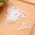 100 PCS White Dental Floss Picks Clean Floss Picks Toothpicks Oral Care Floss...