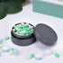 Daily Metal Pill Box Pill Case - Single Waterproof Travel Pill Container Round Aluminum Alloy Storage Medicine Organizer Multitool EDC Every Day f...