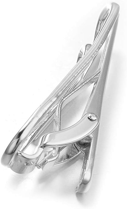 Novelty Tie Clips for Men Unique Music Rose Glasses Pen Paper-Clip Skinny Tie Bar Personalized Jewelry Gift...
