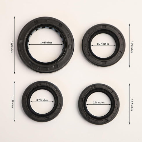 Minho GY6 125CC 150CC Engine Oil Seal Kit for Chinese GY6 125cc 150cc 152QMI 157QMJ Scooter Mopeds ATV...