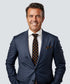 Vittorio Farina Premium Satin Polka Dot Necktie & Pocket Square Set for Men - Matching Men's Tie Set...