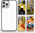 5PCS iPhone 15 Pro Max Sublimation Case with Soft Rubber + Aluminum Blank Printable DIY Customize Phone Cases for iPhone 15 Pro Max Anti-Slip Prot...