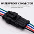 4 Pin Connector Waterproof Connector,Male and Female Way 16 AWG Wire Suitable for car Truck, Boat and Other Wire Connection (5 kit)...