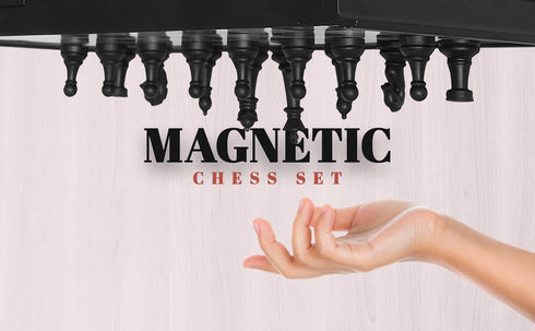 Travel Chess Set Magnetic, Mini Chess Set Travel, Portable Chess Board Magnetic, Party Journey Family Game, Ideal Gift for Friends, Foldable Board...
