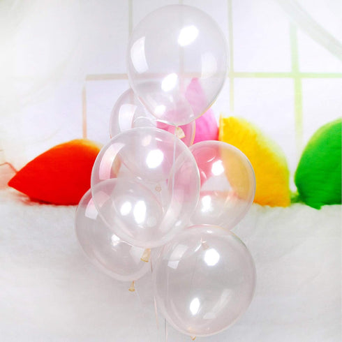 5 inch Mini Latex Party Balloons,Clear,Pack of 120...