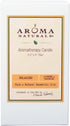 Aroma Naturals Lavender & Tangerine Essential Oil Scented Pillar Candle, Relaxing, 2.5 inch x 4 inch...
