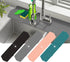 Kitchen Faucet Sink Splash Guard, 24" x 5.6'' Upgrade Silicone Faucet Water Catcher Mat, Sink Draining Pad Behind Faucet, Rubber Drying Mat for Co...