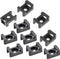 Cable Tie Mounting,100 Pcs Zip Tie Base,5 mm(M5) Screw Hole, 23x16x9(L*W*H) mm Cord Tie Mount Wire Tie Holder Fix Bottom Wire Management for Home/...