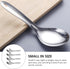 Hemoton Food Kitchen Gadget 4Pcs Rice Spoon Stainless Steel Rice Paddle Non Stick Rice Serving Spoon Rice Scooper Rice Spatula Cooking Spoon for H...