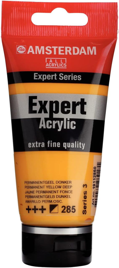 Amsterdam Expert Acrylic 75 ml Tube - Permanent Yellow Deep...