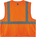 Ergodyne Unisex - H+l Class 2 Standard Solid Vest H L, Hook & Loop Orange, 4X-Large-5X-Large US...