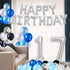 17th birthday Decorations Birthday Party Supplies Set- Foil Happy Birthday Banner Foil Balloons Number 17 and Star Shape Balloons 47 pcs Latex bal...