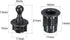 MECCANIXITY Speaker Grill Guides Plastic Black Ball Socket Type Dia 11mm for Speaker Parts Accessories Pack of 8...