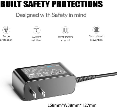 KFD 24V AC DC Adapter for PetSafe PIF00-12917 300-1070 Stay+Play Extra Wireless Fence Transmitter PIF00-13210 RFA-464 59. 00811 Radio System NF24V...