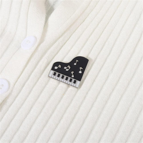 4pcs Guitar Violin Enamel Pins Cute Brooches Concert Metal Enamel Pins For Women Kids Friends for Clothes Hat Backpacks Jackets Shirt Decoration...