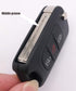Flip Folding Replacement Key Fob Cover Fit for 2012-2014 Kia Soul Rio Keyless Entry Key Fob Case Shell...