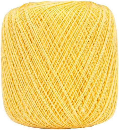 Aunt Lydia Classic Maize Crochet - 3 Pack of 350y/320m - Cotton - Gauge 10 - Crochet......