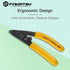 1 pc CFS-3 Fiber Optic Stripper 3 Port Hole Fiber Optic Stripping Tool with 6" handle...