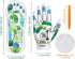 Reflexology Socks with Tools - 4 Pcs - Socks and Gloves Acupressure Reflexology Tools, Tutorial Reflexology Gloves with Massage Sandal, Pain Relie...