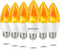 Bestview Flickering Light Bulbs,3 Modes Led Flame Effect Light Bulbs, Smart E26/E27 Chandelier Base Candle Fire Light Bulb for Halloween, Christma...
