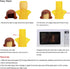 Angry Mom Microwave Cleaner, Mad Mama Microwave Steam Cleaner, Just Add Vinegar and Water, Easily Cleans the Crud in Minutes (Yellow)...