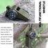 2 Pack Emergency Survival Whistle, 3-in-1 Emergency Whistles with Compass and Thermometer, Loud Safety Whistle with Lanyard for Outdoor Hiking...