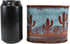 Ebros Rustic Southwestern Desert Cactus Arizona Wilderness Bathroom Accent Resin Figurine Accessories Western Country Cabin Lodge Decorative (Toot...