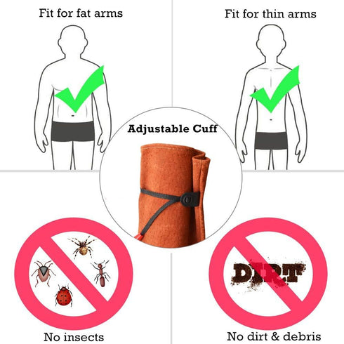 Gardening Gloves, Professional Puncture Proof Gloves for Rose Pruning & Cactus Trimming, Long Leather Garden Gloves Gifts for Women & Men- Full Gr...