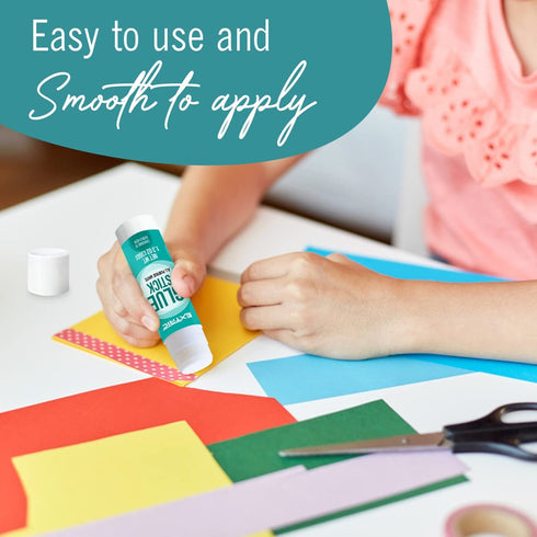 Glue Sticks 1.3 Ounce - 4 Count Glue Stick, All Purpose White Glue Sticks for Kids, Washable Glue Sticks Bulk - Large Glue Sticks for School and H...