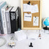 White Non Sticky Notes 3 x 3 Inch Note Memo Pads Blank Loose Paper with Acrylic White Stick Note Holder for Office, Home, School Supply (500 Sheet...