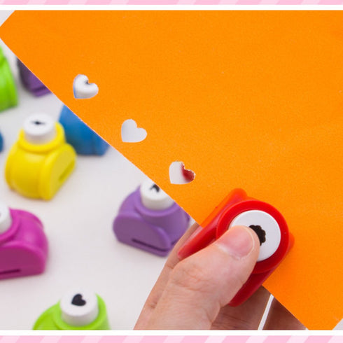 LGEGE 10 Pcs Paper Punch Handmade Hole Puncher Paper Craft Card Scrapbooking many Shapes Great Childeren's Gifts...