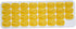 31 Day Monthly Pill Pod Organizer for Easy Medication Management - Stay on Track with Daily Vitamin Supplement Med Boxes, Ready for Travel - Yello...