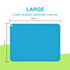 Silicone Kids Placemats, Non-Slip Silicon Placemats for Kids Baby Toddlers Childrens, Kids Portable Placemat for Dining Table, 2Pack, Blue/Green...