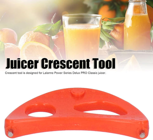 Zerodis Crescent Tool, Power Juicer Delux Classic Juicer Accessories for Power Series Delux PRO Classic Juicer Accessories(Orange)...