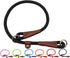 MayPaw Slip Collar Nylon Rope Choke Collar for Dog Training- No Pull Round Martingale Dog Collar for Small Medium Large Dogs...
