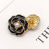 20 Pcs Rose Metal Buttons Flower Sweater Coat Suit Socialite Retro Style Buttons 18mm/0.7inch...
