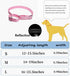 Martingale Dog Collars, Reflective Safety Puppy Collar, Adjustable Soft Nylon Training Dog Collar,Metal Accessories Heavy Duty No Pull Pet Collars...
