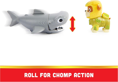 Paw Patrol, Aqua Pups Rubble and Hammerhead Action Figures Set, Kids Toys for Ages 3 and up...