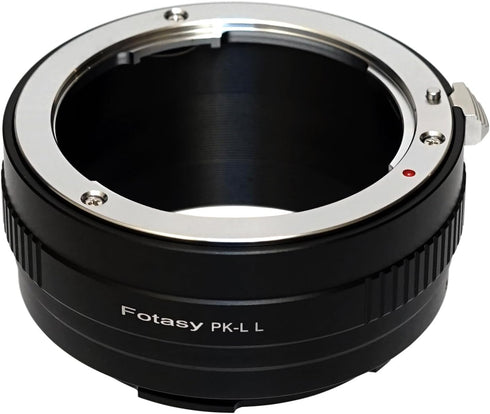 Fotasy PK Lens to L Adapter, Copper, K Mount Lens to L Mount, Compatible with Panasonic S1 S1H S1R S4 S5 Leica SL SL2 TL2 TL Leica T Sigma fp fp L...
