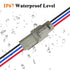 HYAT 14 AWG 3 Pin DT Connector Waterproof Automotive Electrical Connector, Male and Female Way Auto Electrical Wire Connectors Harness for Car Tru...