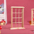 2pcs Mini Furniture Doll House Miniature Window Frame Model Decoration Windows Dollhouse Furniture...