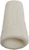 NSI TOP-S-D Easy-Twist Ceramic Wire Connector, 22-14 AWG, Small Size, White, Pack of 15...