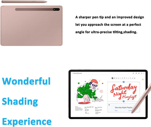 2 Pcs Galaxy Tab S7 Pen for Samsung Galaxy TabS7 Plus Repalcement Pen,Galaxy Tab S7 Stylus Pen for Samsung,4096 Levels of Pen Pressure(Gold)......