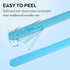 Nicpro Silicone Stir Sticks Kit, 2 PCS Silicone Resin Popsicle Sticks & 2 PCS Silicone Spatula Scraper for Mixing Resin, Wax, Paint, Epoxy, DIY Cr...